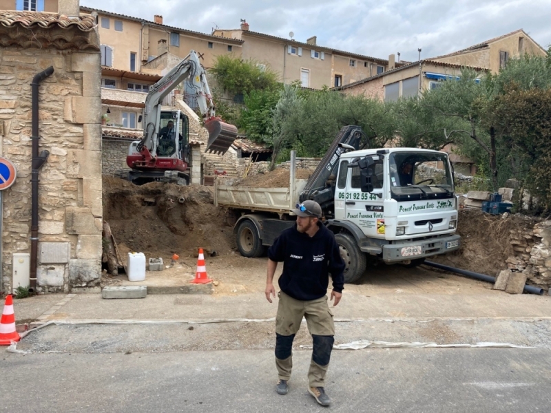 Extension d'habitation et terrassement pour piscine à Saint-Saturnin-Lès-Apt, Saint-Saturnin-lès-Apt, Poncet Travaux Verts