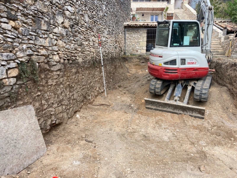 Extension d'habitation et terrassement pour piscine à Saint-Saturnin-Lès-Apt, Saint-Saturnin-lès-Apt, Poncet Travaux Verts