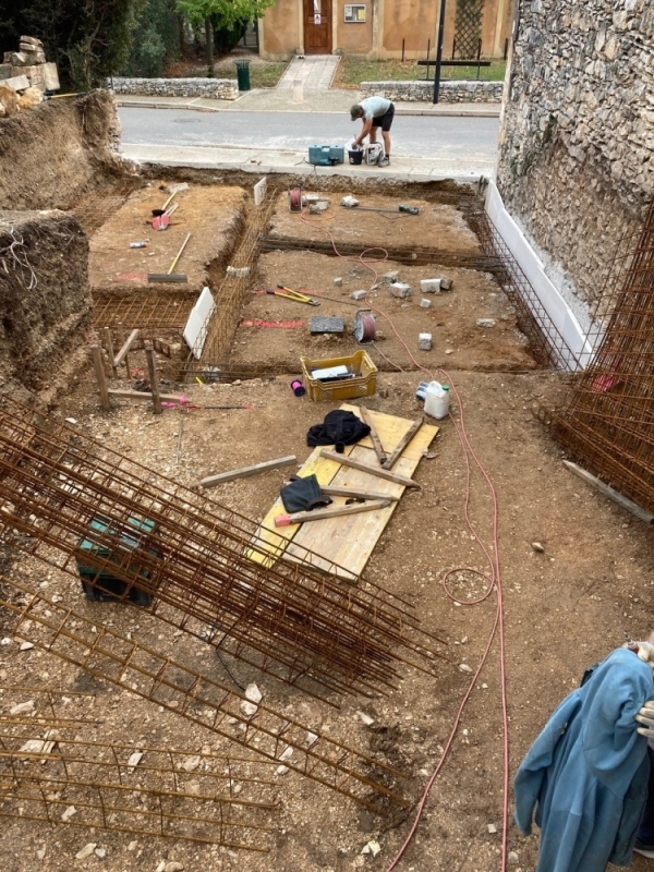 Extension d'habitation et terrassement pour piscine à Saint-Saturnin-Lès-Apt, Saint-Saturnin-lès-Apt, Poncet Travaux Verts