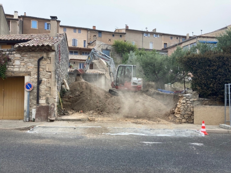 Extension d'habitation et terrassement pour piscine à Saint-Saturnin-Lès-Apt, Saint-Saturnin-lès-Apt, Poncet Travaux Verts