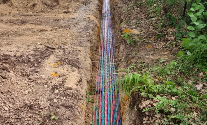 Réseau pour viabilisation, Saint-Saturnin-lès-Apt, Poncet Travaux Verts