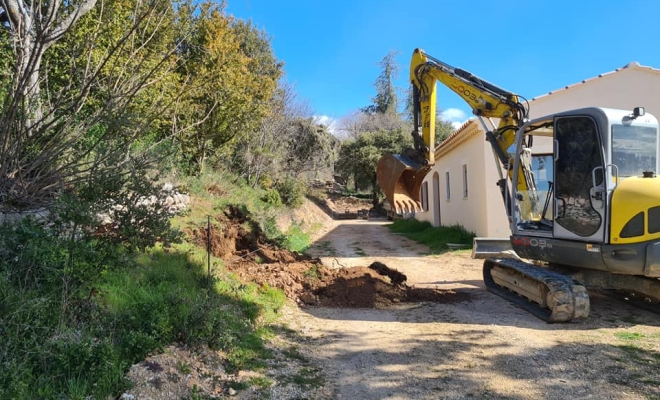 Construction de mur en pierre à Apt, Saint-Saturnin-lès-Apt, Poncet Travaux Verts