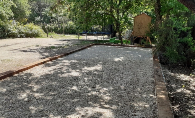 Terrain de pétanque St Saturnin les Apt, Saint-Saturnin-lès-Apt, Poncet Travaux Verts