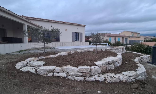 Aménagement de jardin, Saint-Saturnin-lès-Apt, Poncet Travaux Verts