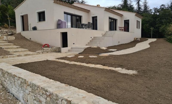 Réalisation de calade, Saint-Saturnin-lès-Apt, Poncet Travaux Verts