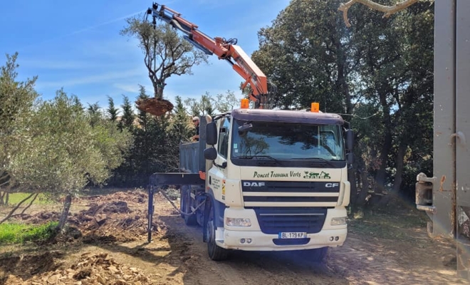 Travaux de déblaiement, Saint-Saturnin-lès-Apt, Poncet Travaux Verts