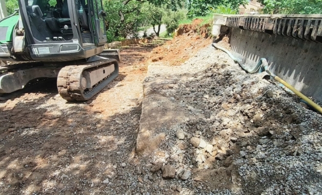 Reprise Mur de soutènement Gargas, Saint-Saturnin-lès-Apt, Poncet Travaux Verts