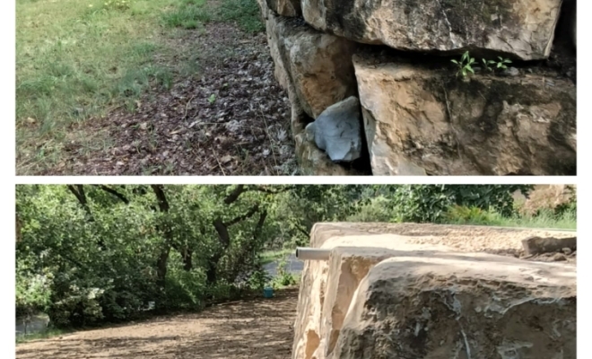 Reprise Mur de soutènement Gargas, Saint-Saturnin-lès-Apt, Poncet Travaux Verts